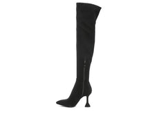 Load image into Gallery viewer, BRANDY OVER THE KNEE HIGH HEELED BOOTS
